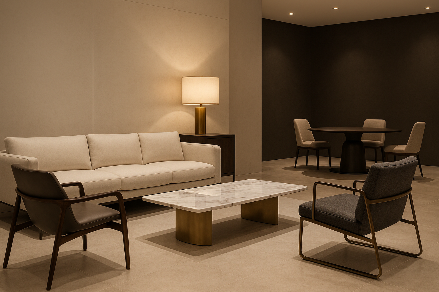 immagine per il mio brand di arredamento di lusso contemporaneo